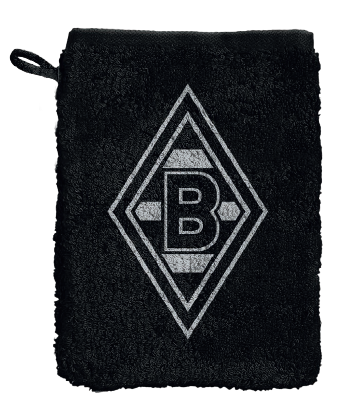 Borussia M´Gladbach Waschhandschuh "black"