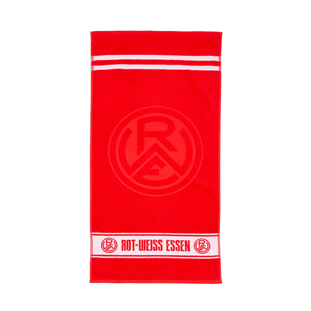Rot-Weiss Essen Duschtuch "Rot-Weiss Essen" rot