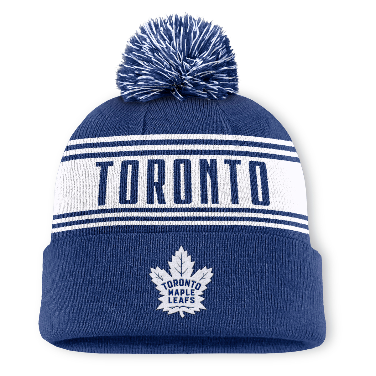 Toronto Maple Leafs A/CAP Beanie Cuff W/Pom
