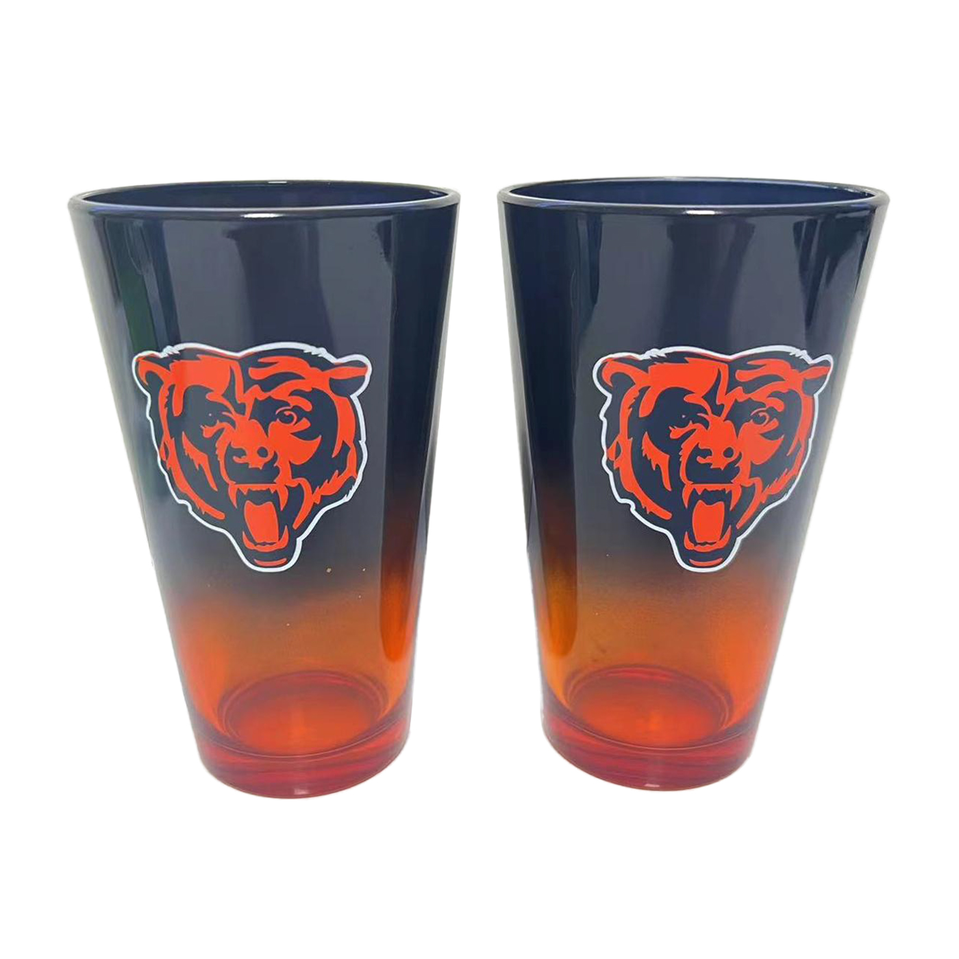Chicago Bears Pint Glass 2er-Set