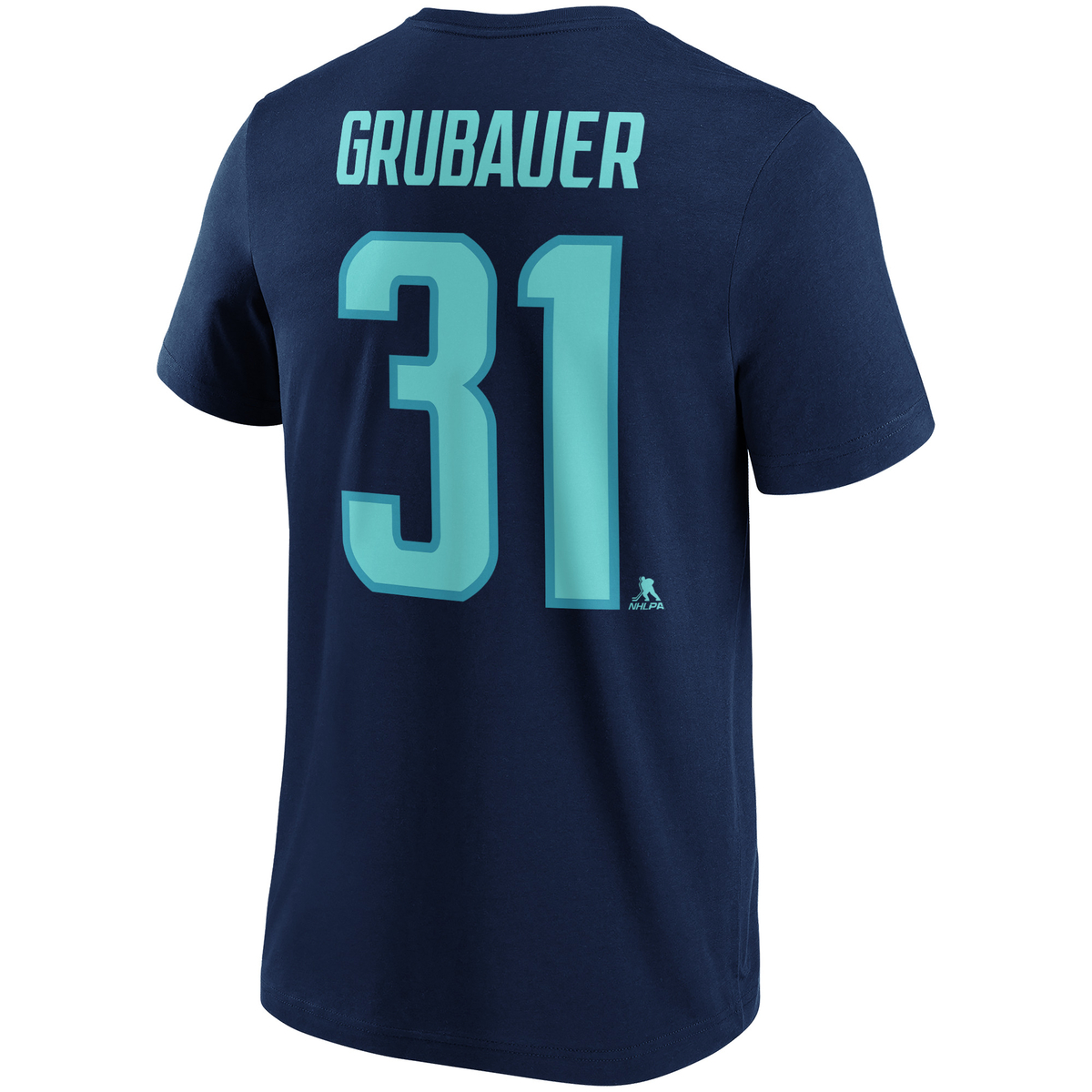 Seattle Kraken N&N Graphic T-Shirt Grubauer 31