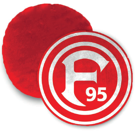 Fortuna Düsseldorf Formkissen "Logo"
