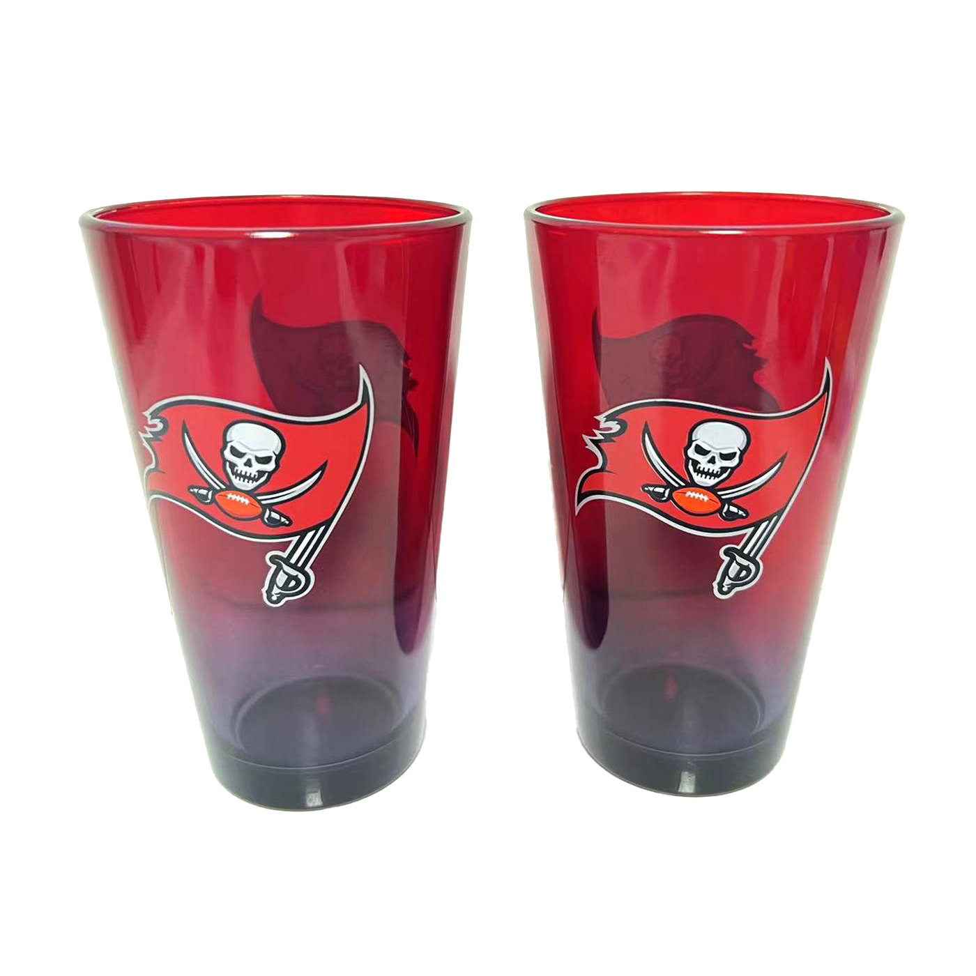 Tampa Bay Buccaneers Pint Glass 2er-Set