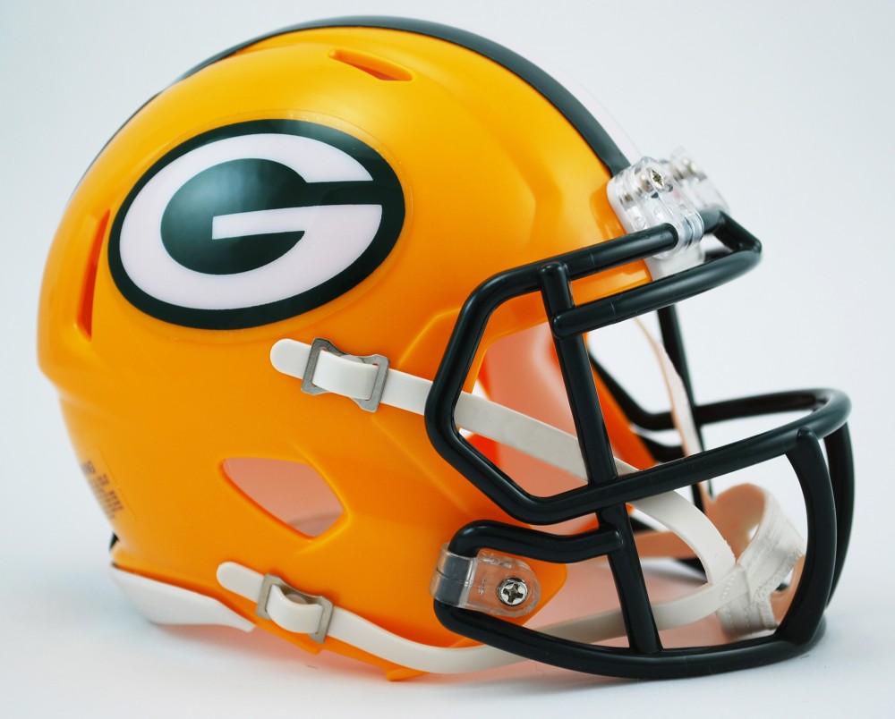 Green Bay Packers Mini Helm SPEED