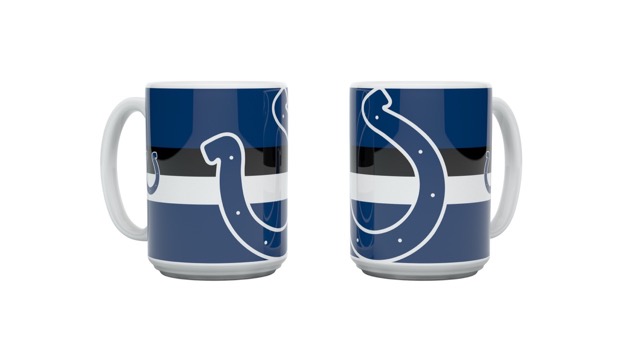 NFL Indianapolis Colts Tasse  'Triple Logo '