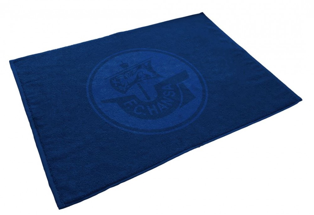 Hansa Rostock Duschvorleger Logo navy