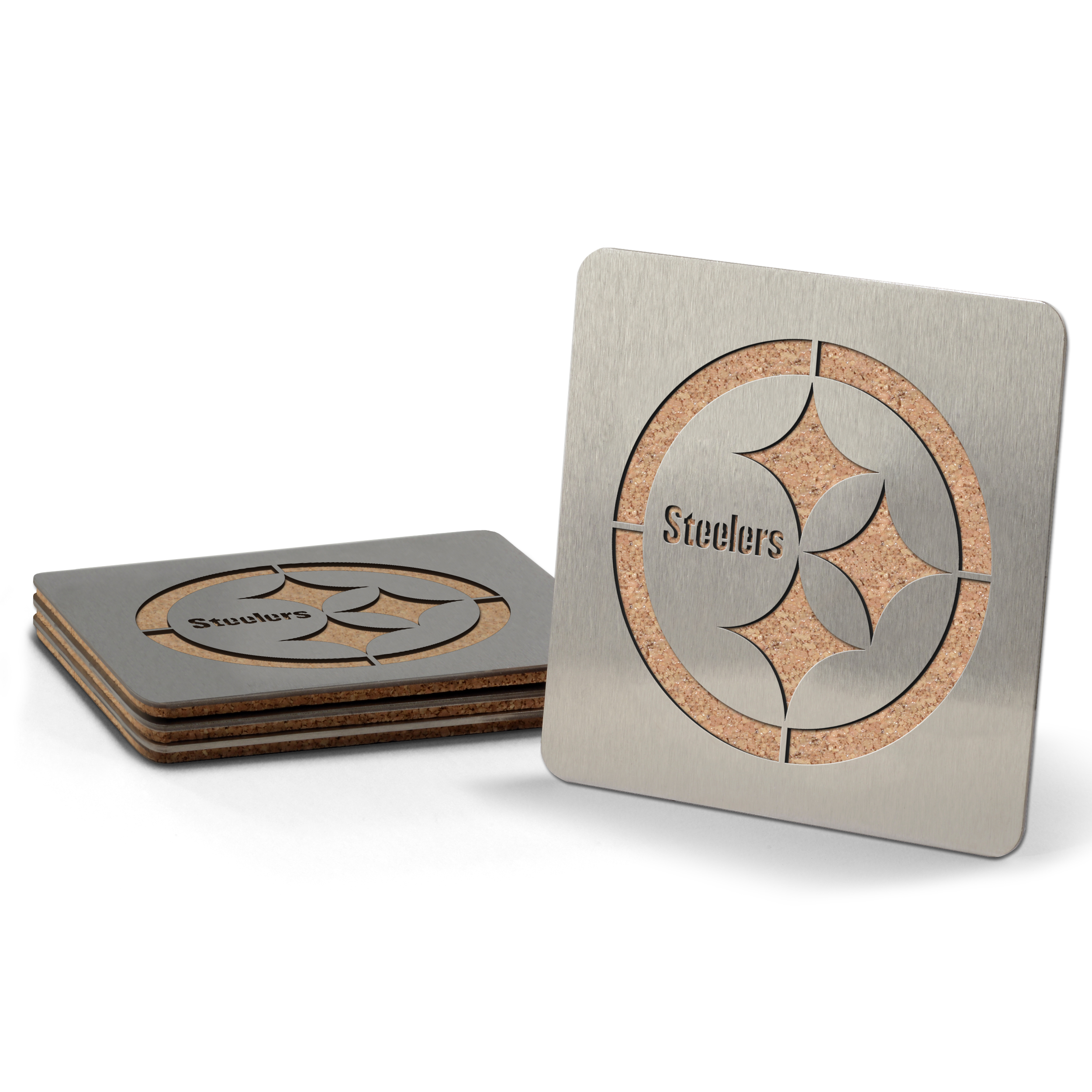 Pittsburgh Steelers Boaster Coaster 4er-Set