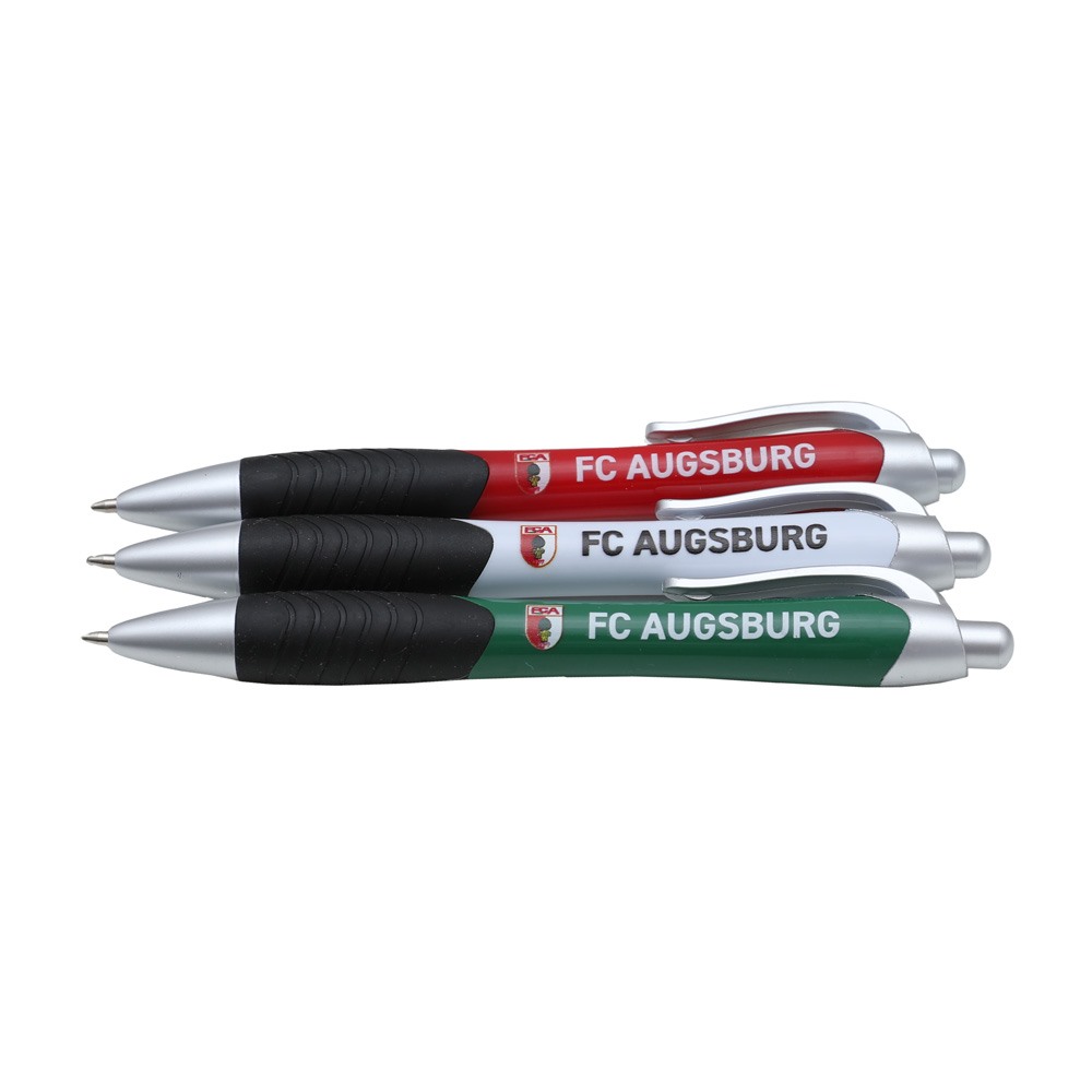 FC Augsburg Kugelschreiber 3er-Set