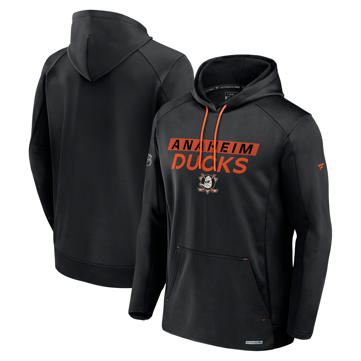 Anaheim Ducks Authentic ProRink Poly Fleece Hoodie