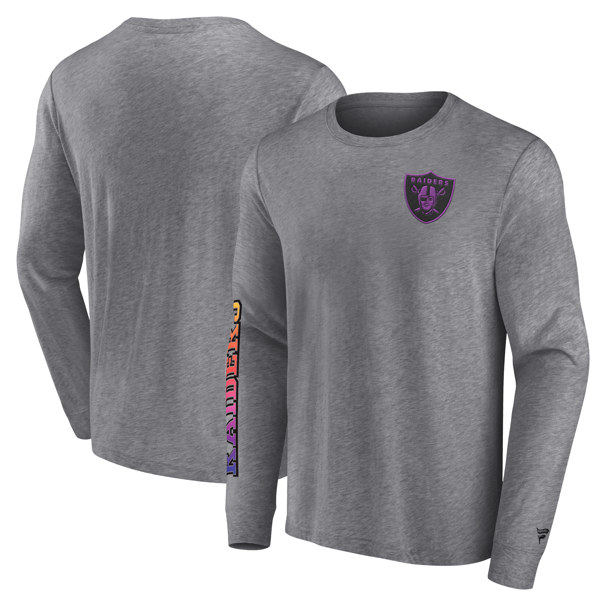 Las Vegas Raiders Gradient LS Crew Shirt