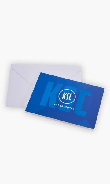 Karlsruher SC Grußkarte Alles Gute