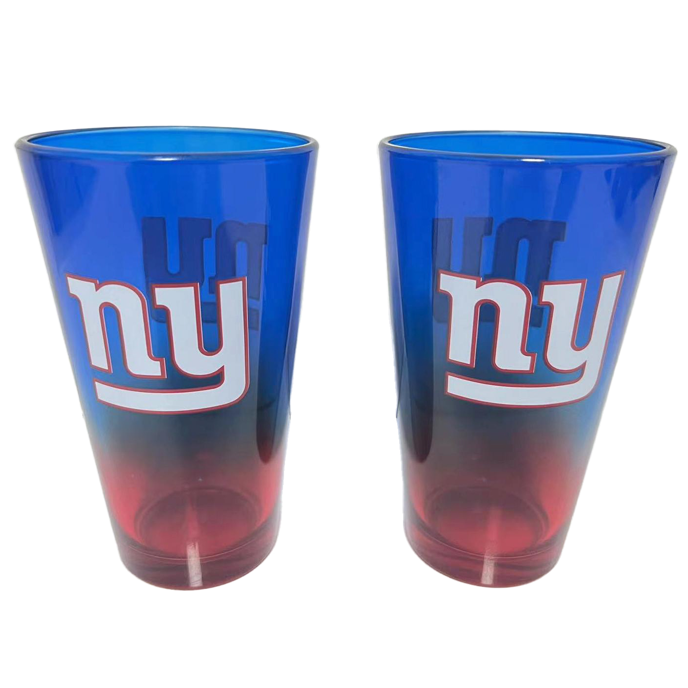 New York Giants Pint Glass 2er-Set
