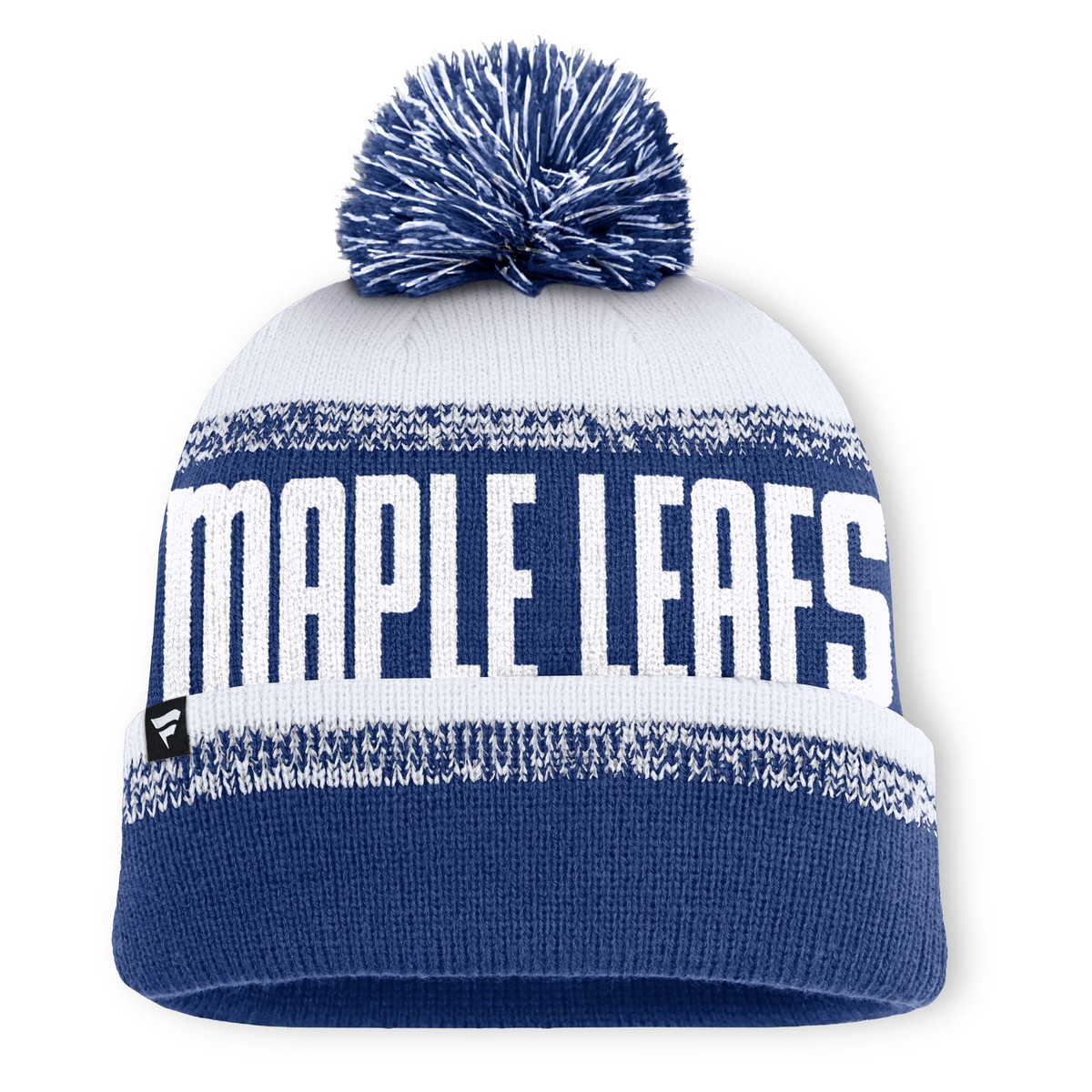 Toronto Maple Leafs Thrive Cuffed Pom Beanie