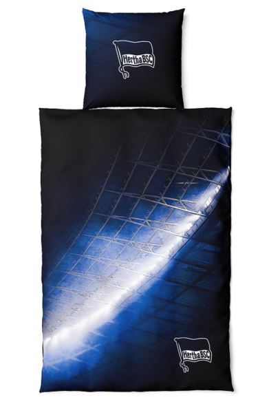 Hertha BSC Fotobettwäsche Flutlicht
