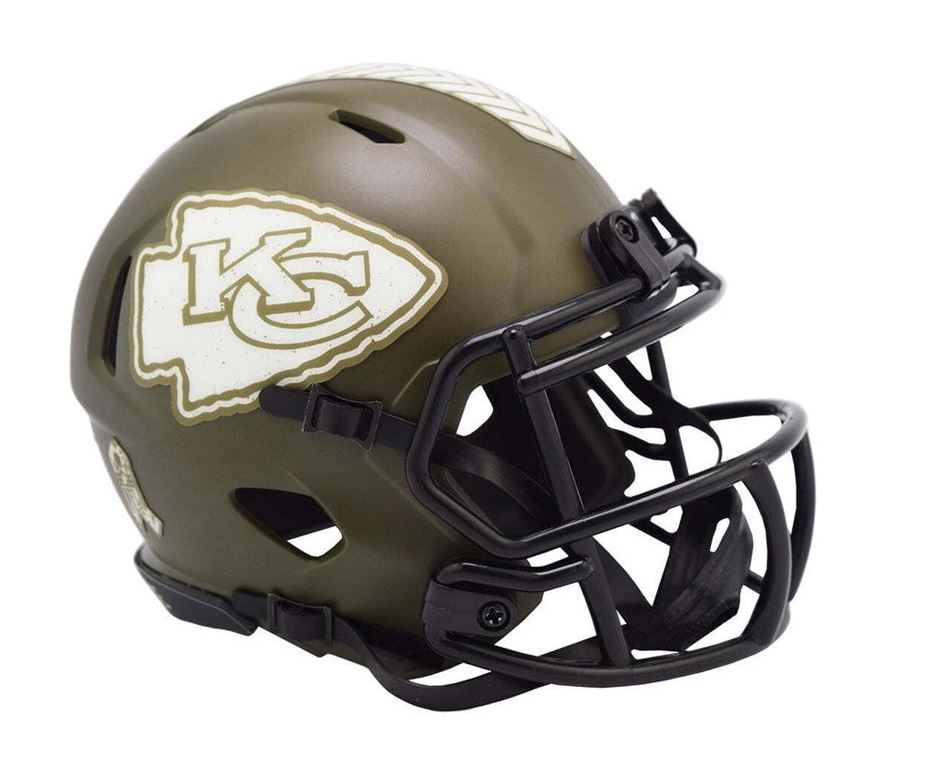 Kansas City Chiefs Mini Helm SPEED STS