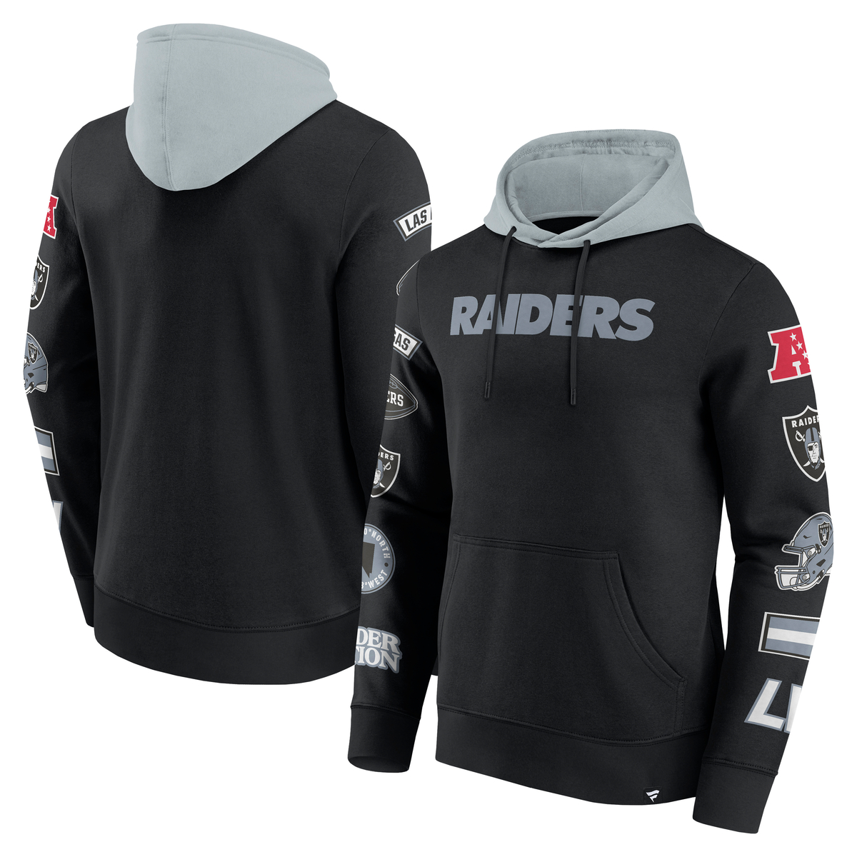 Las Vegas Raiders Patched Out Fleece Hoodie