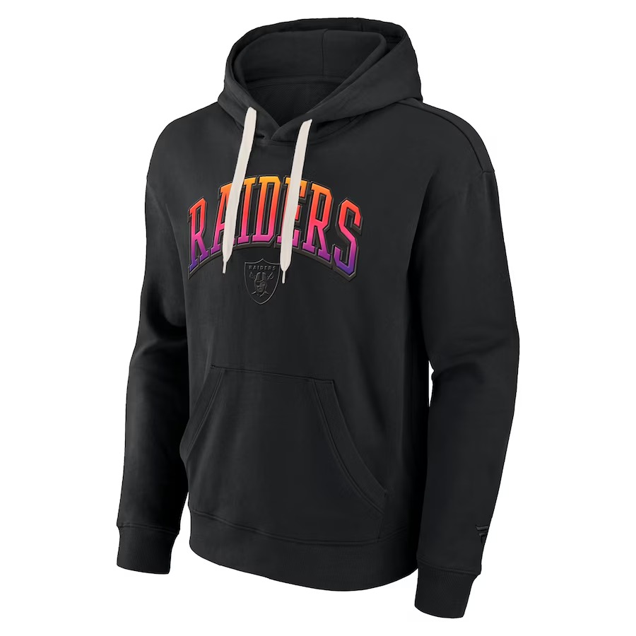 Las Vegas Raiders Gradient Fleece Pullover Hoodie