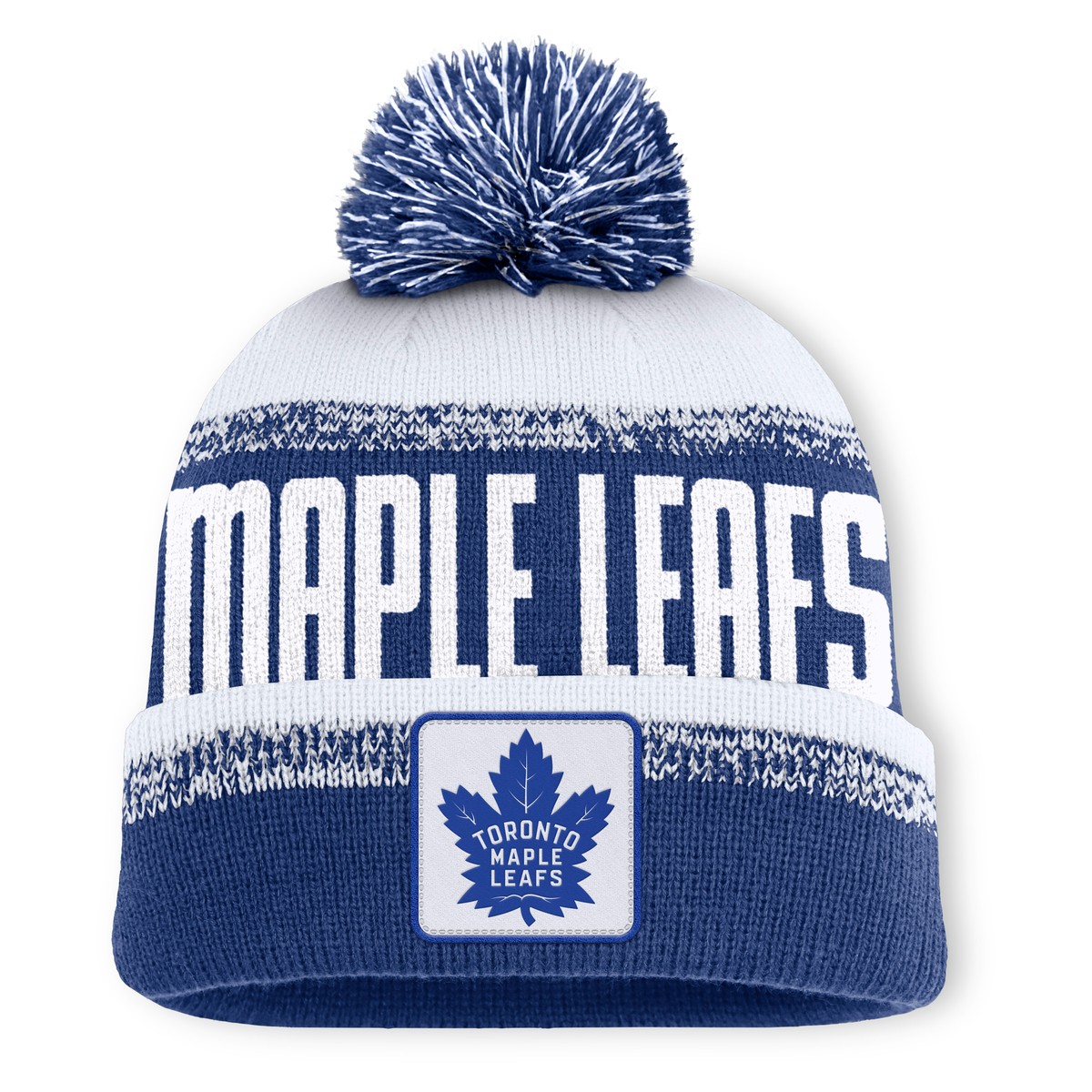 Toronto Maple Leafs Thrive Cuffed Pom Beanie