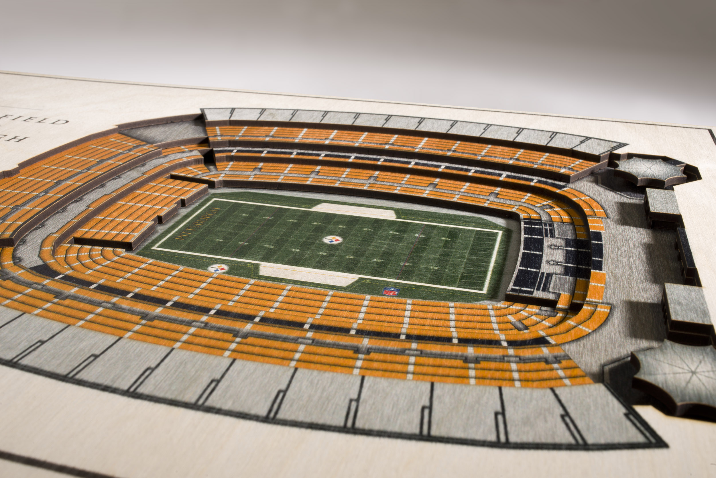 Pittsburgh Steelers 5-Layer 3D Stadium View