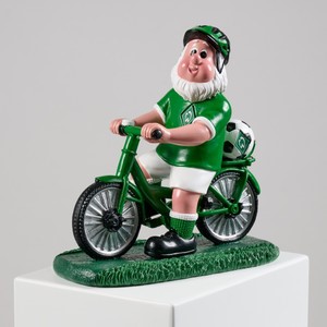 SV Werder Bremen Gartenzwerg Fahrrad