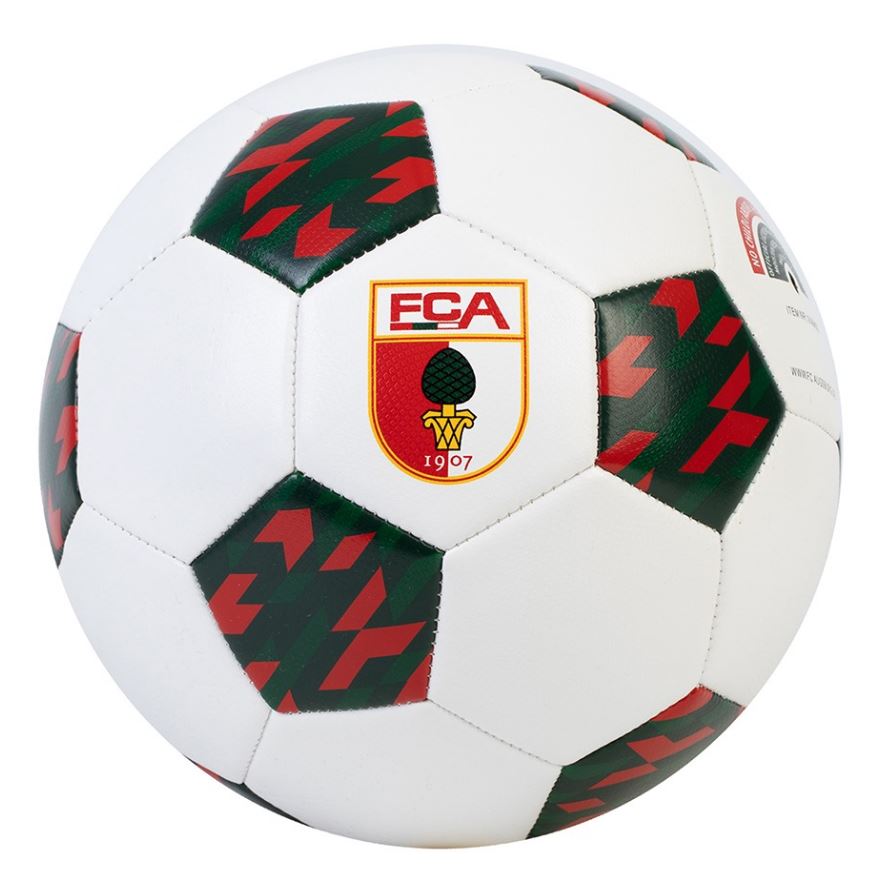 FC Augsburg Ball Weiß Gr. 5