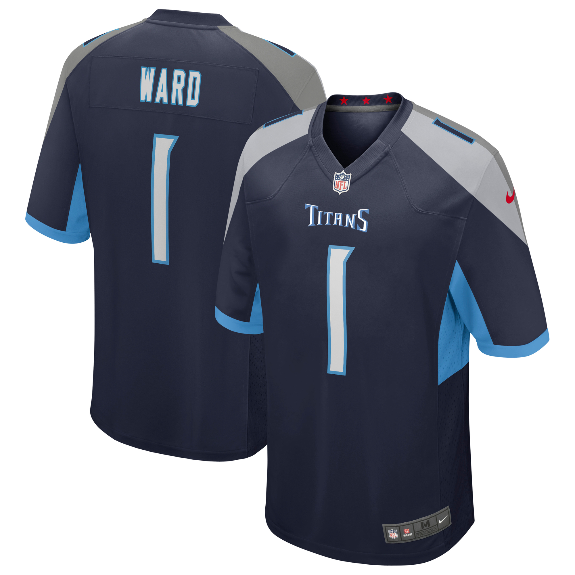 Tennessee Titans Nike Home Game Jersey Ward 1