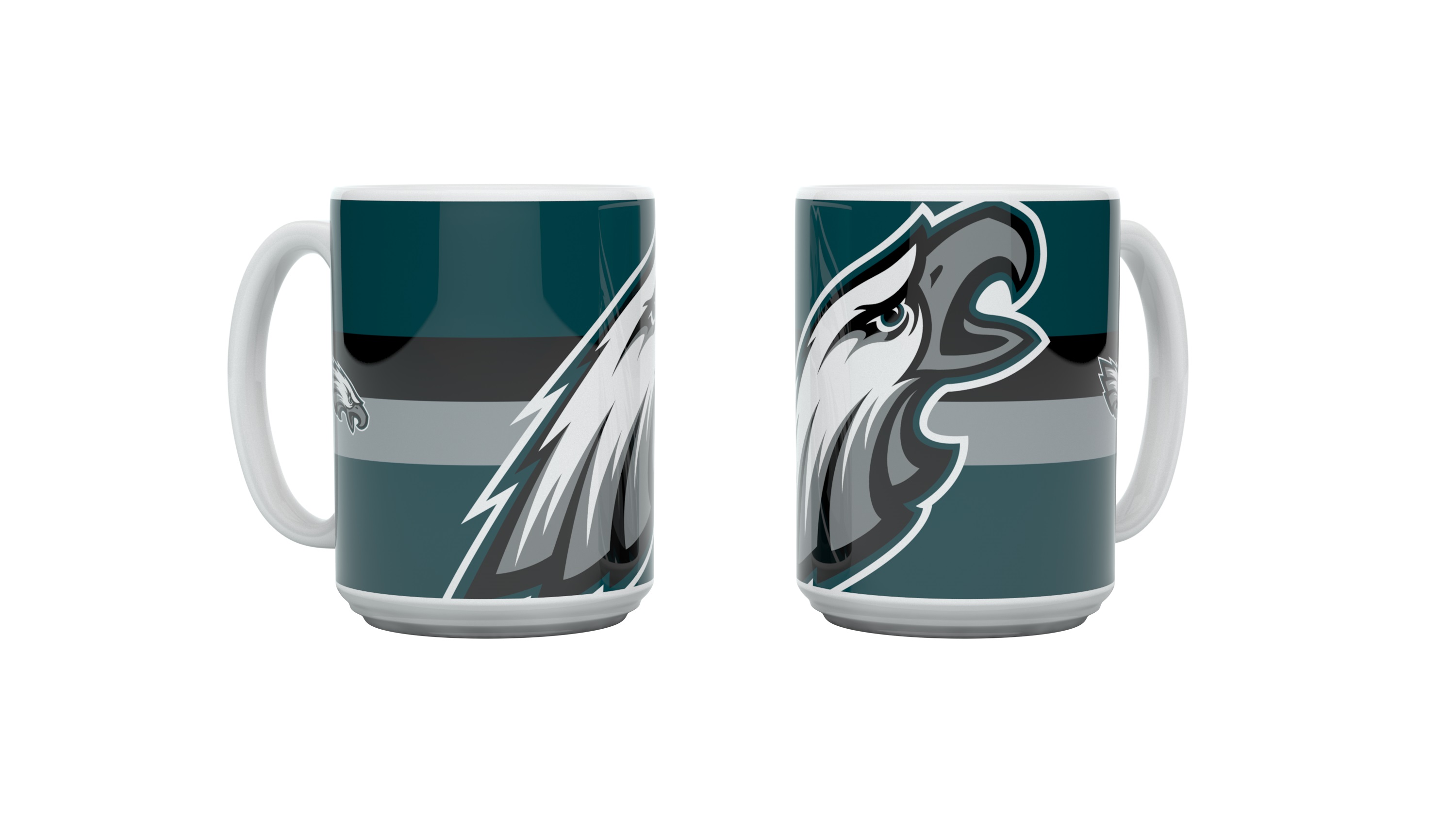 Philadelphia Eagles Tasse "Triple Logo "