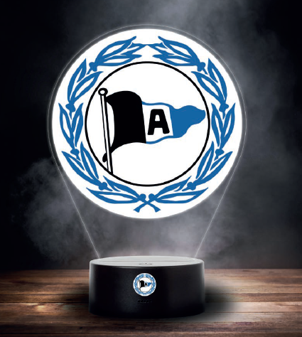 Arminia Bielefeld LED Nachtlicht Logo