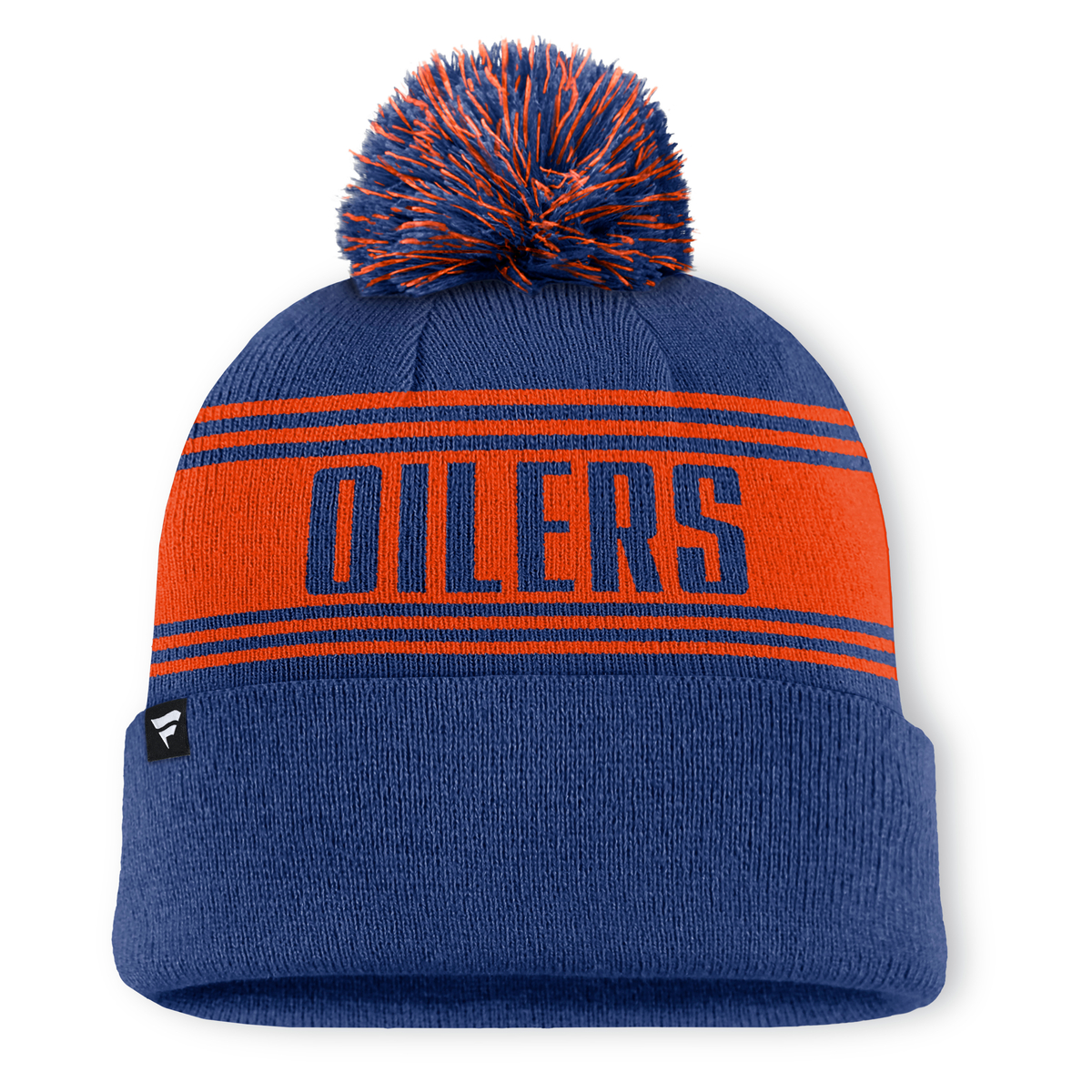 Edmonton Oilers A/CAP Beanie Cuff W/Pom