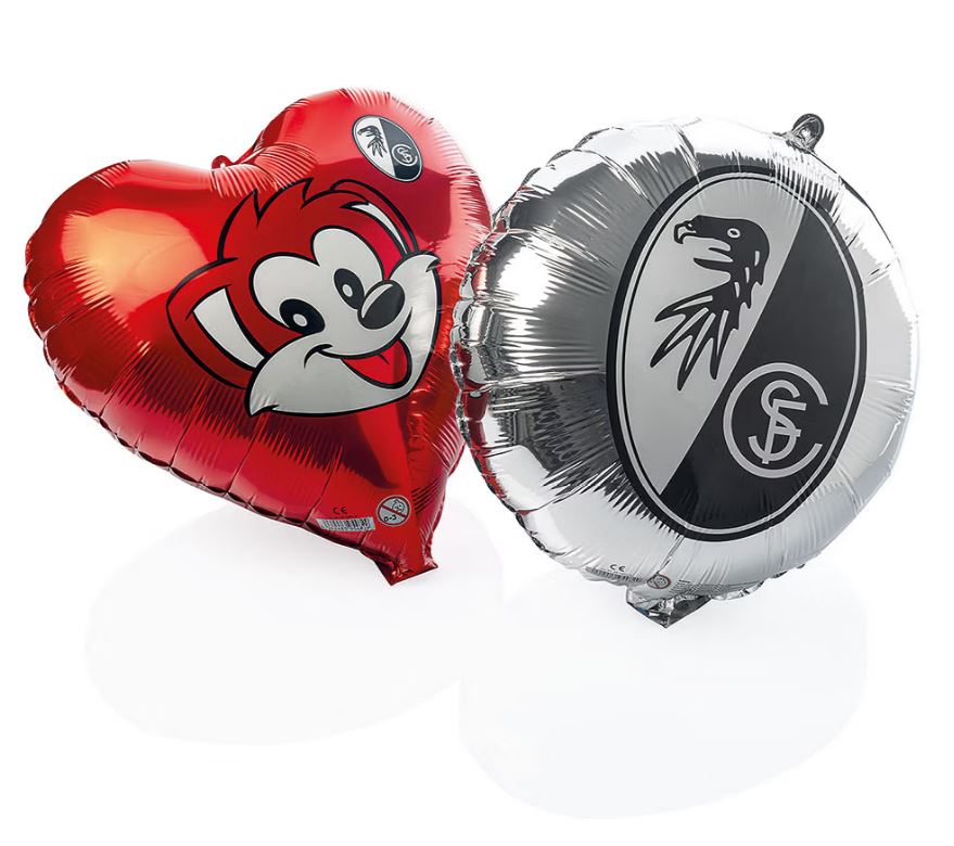 SC Freiburg Folienluftballons 2er Set