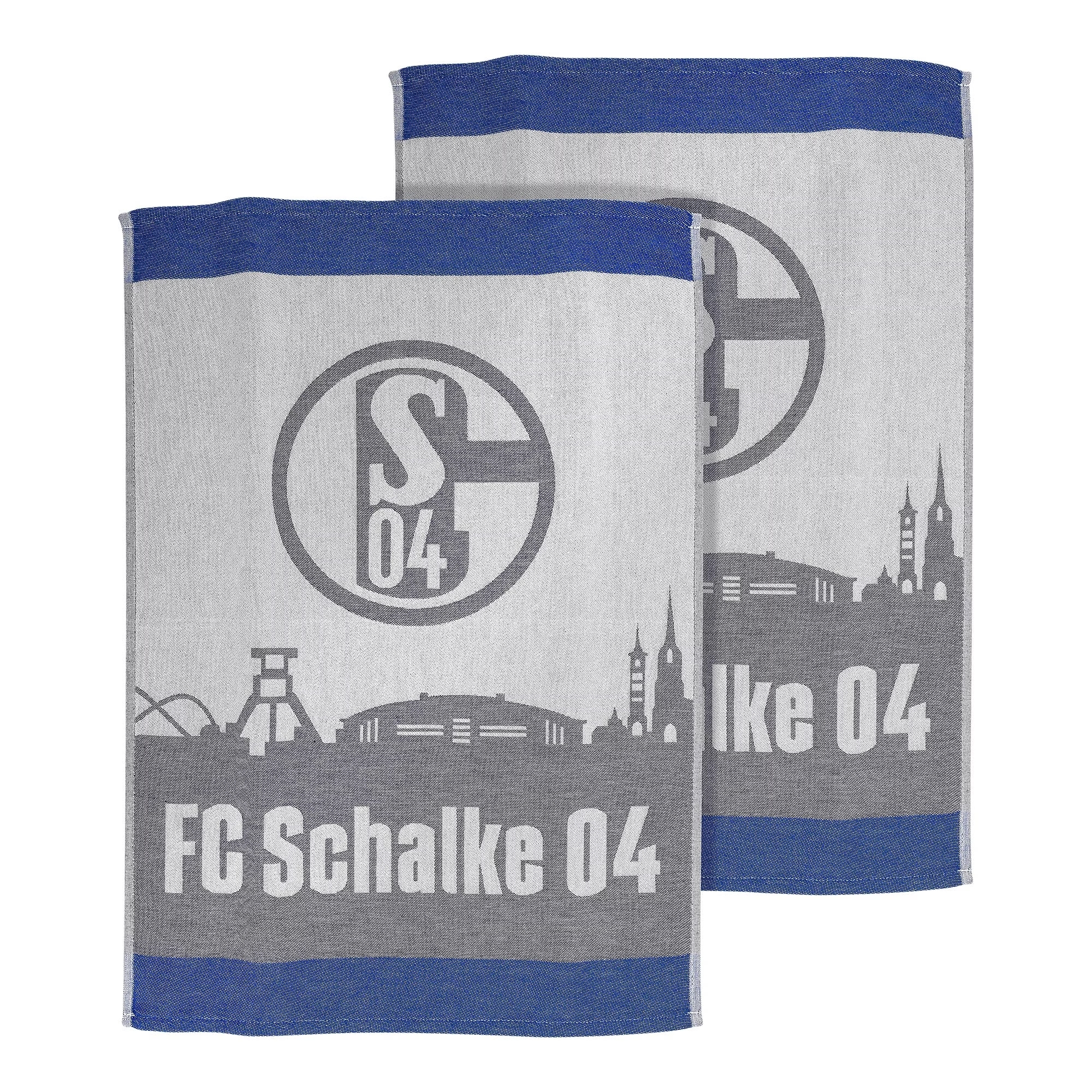 FC Schalke 04 Geschirrtuch 2er-Set