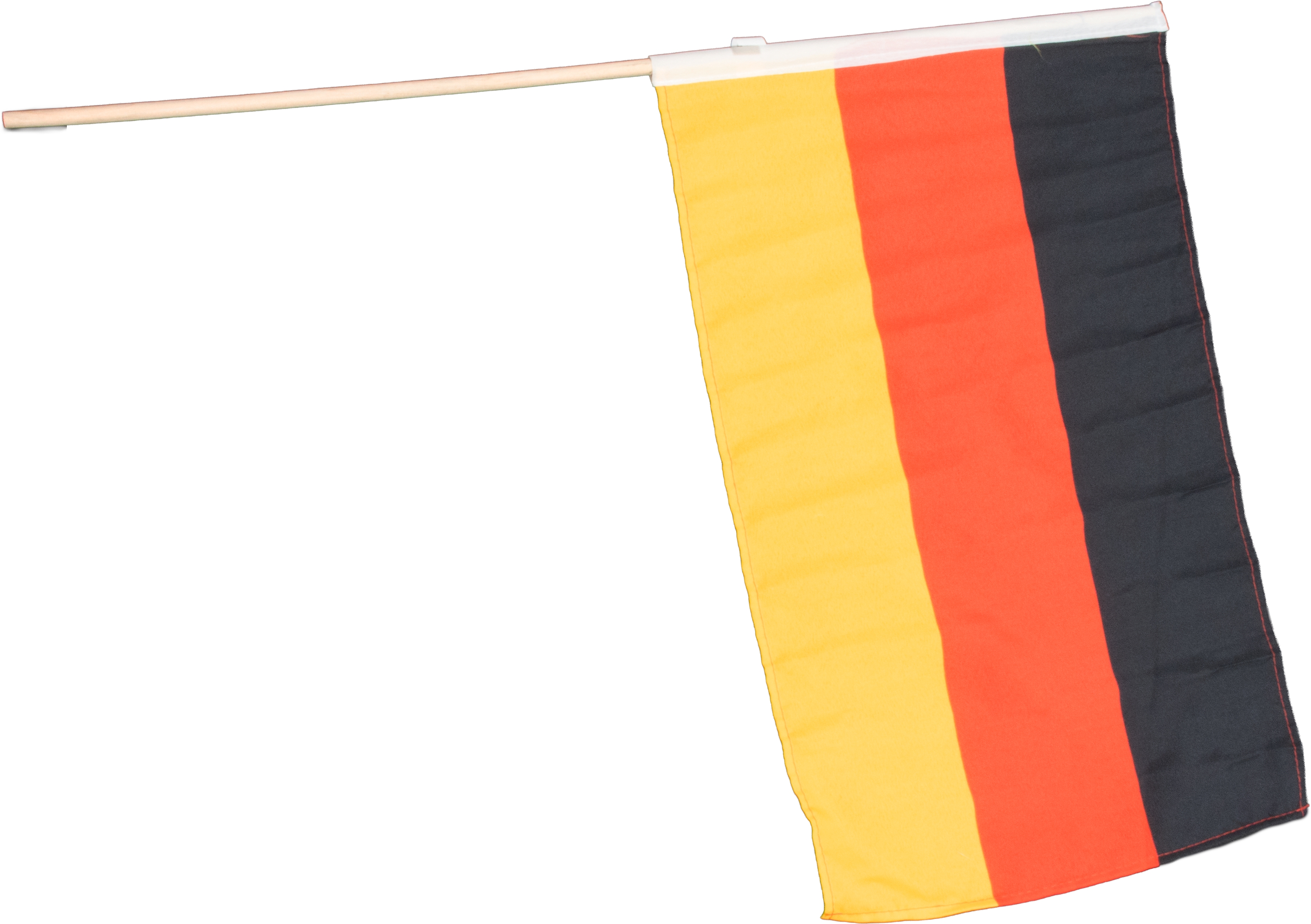 Deutschland Fahne 30x45cm mit Holzstock