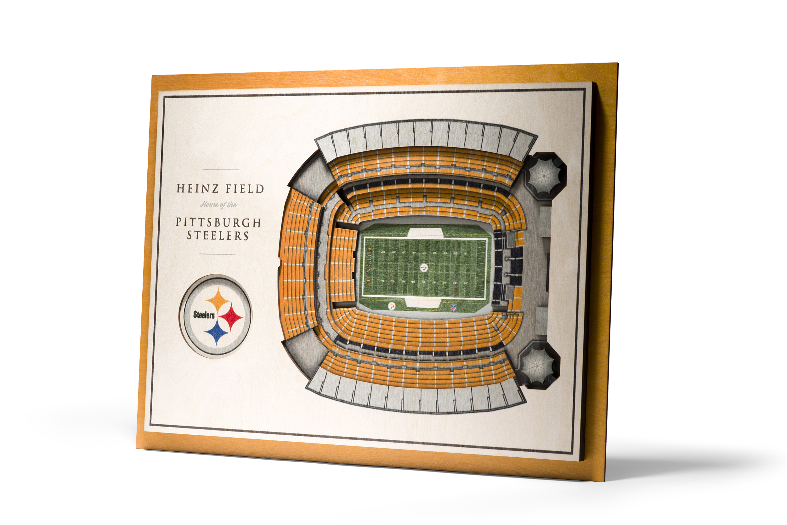 Pittsburgh Steelers 5-Layer 3D Stadium View