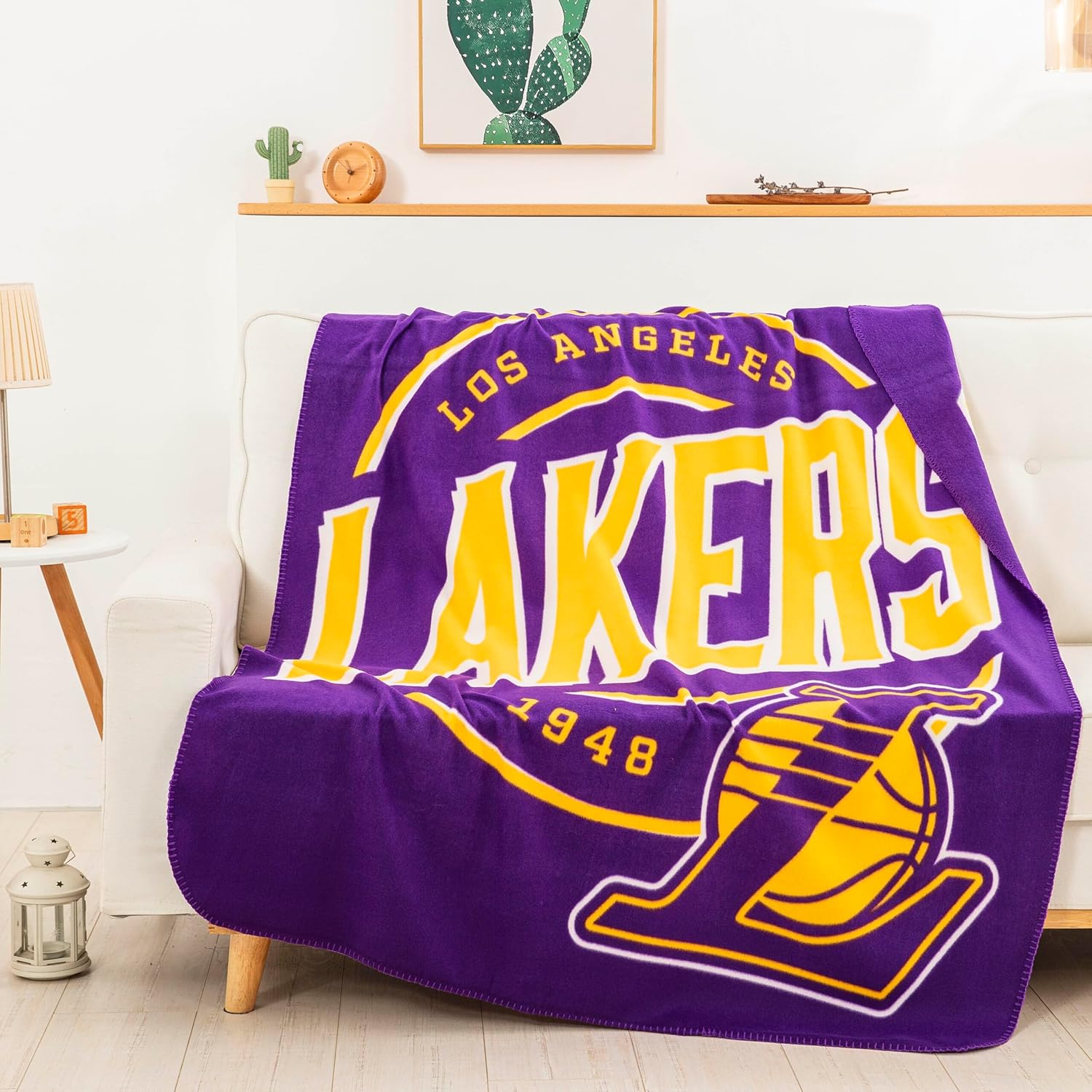 Los Angeles Lakers Fleecedecke Campaign