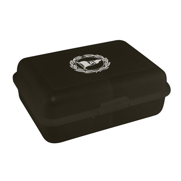 Arminia Bielefeld Brotdose Logo schwarz