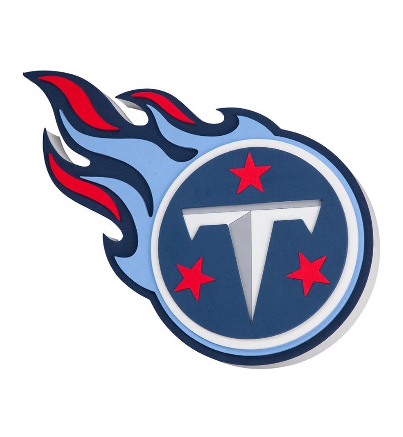 Tennessee Titans 3D FanFoam Super Size Wall Sign