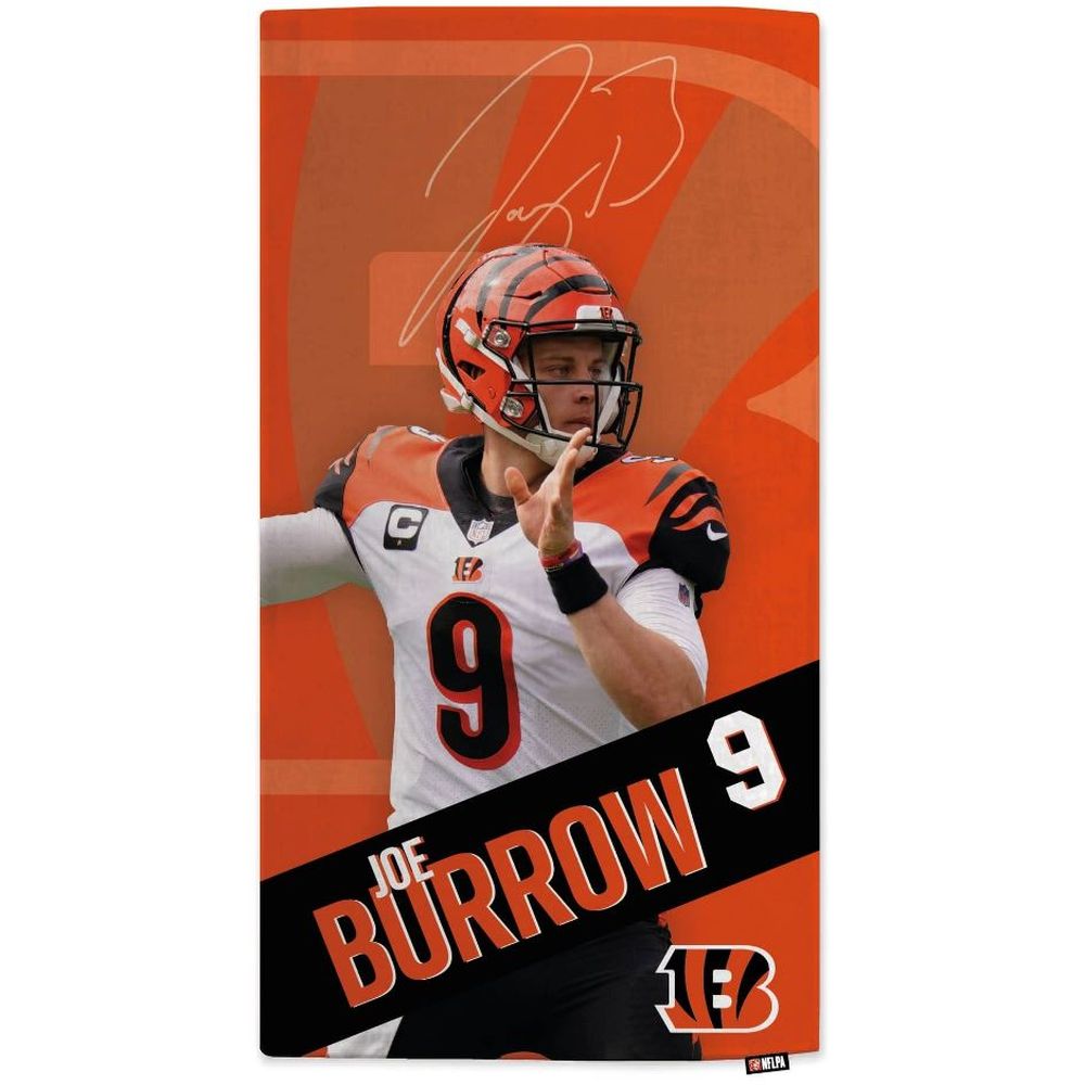 NFLPA Joe Burrow - Beach Towel - MOTION