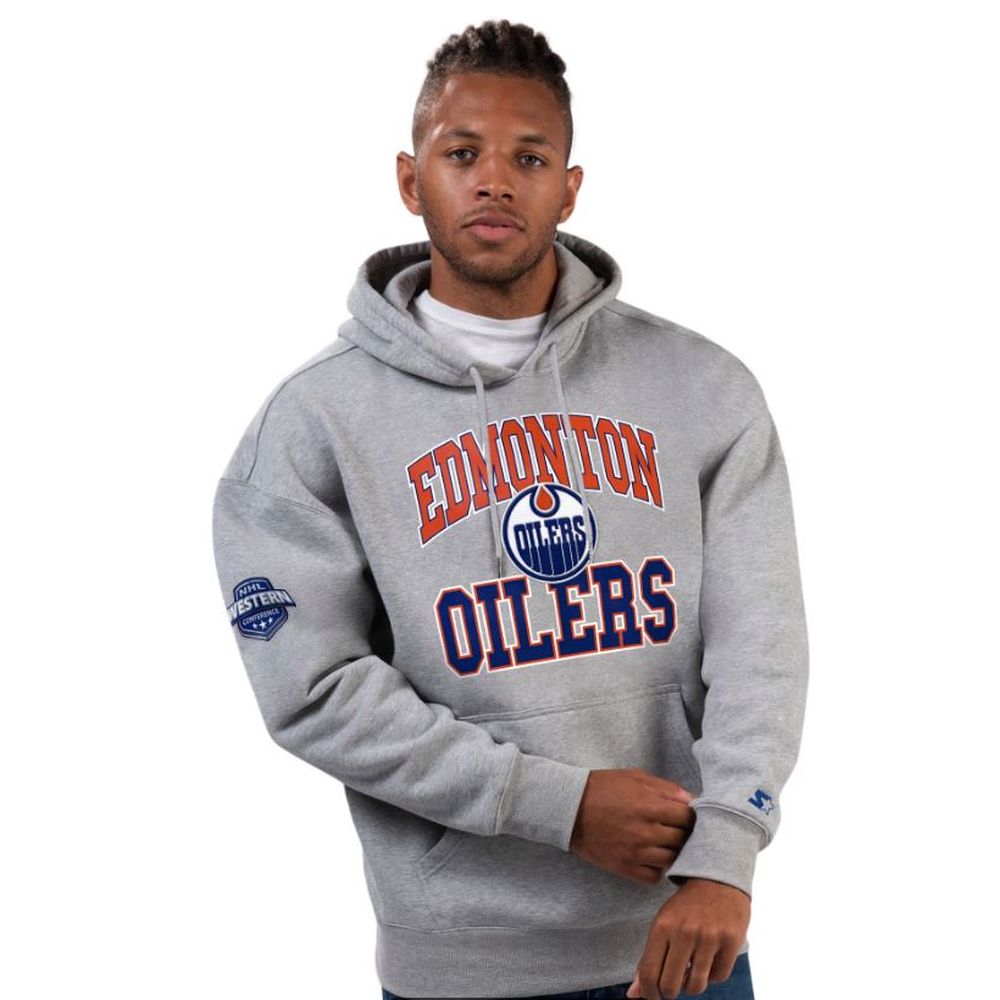 Edmonton Oilers Starter Vintage Assist Hoodie