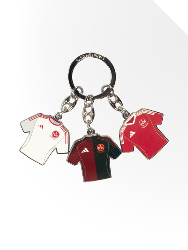 1. FC Nürnberg Schlüsselanhänger Charms "Trikot"