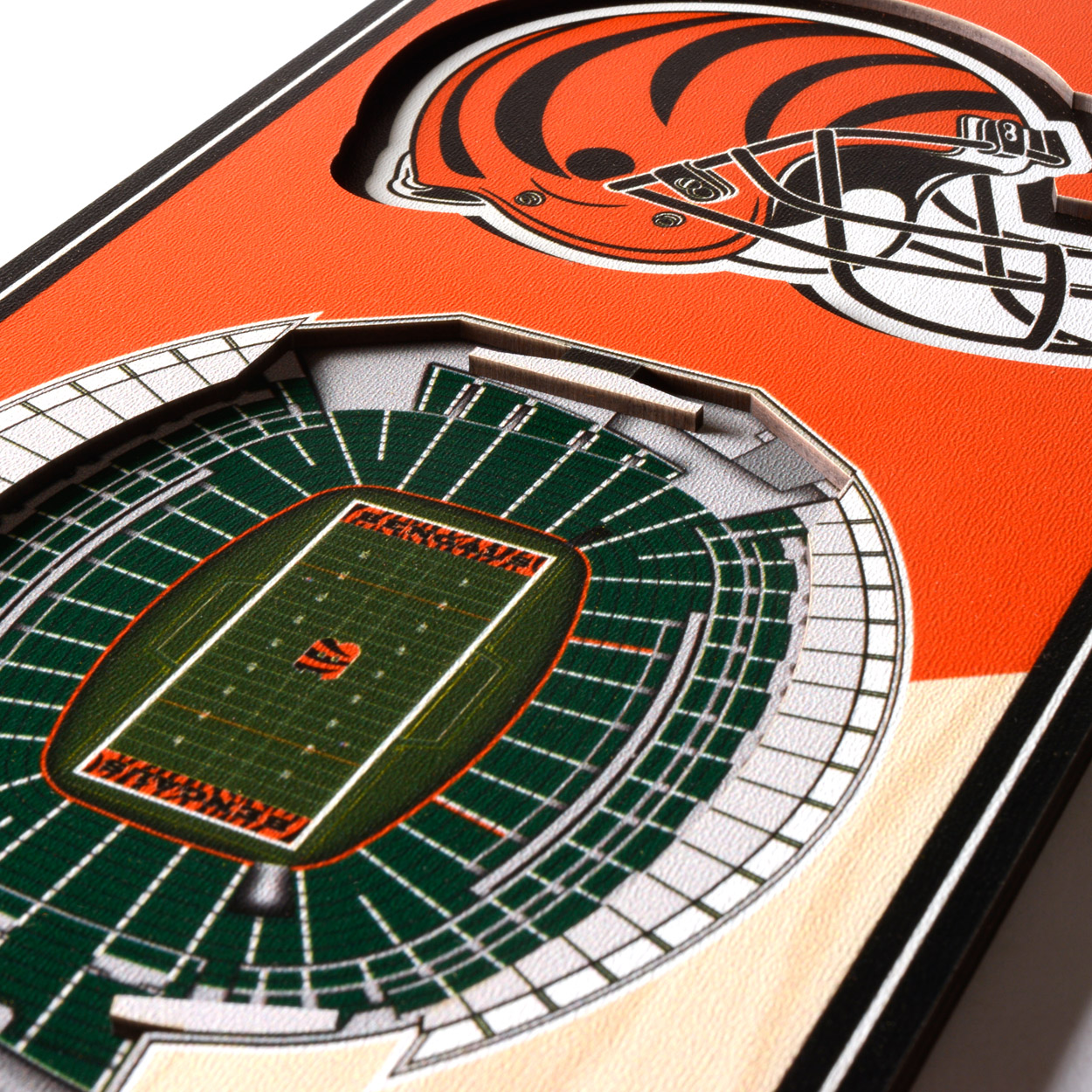Cincinnati Bengals 3D Stadium Banner