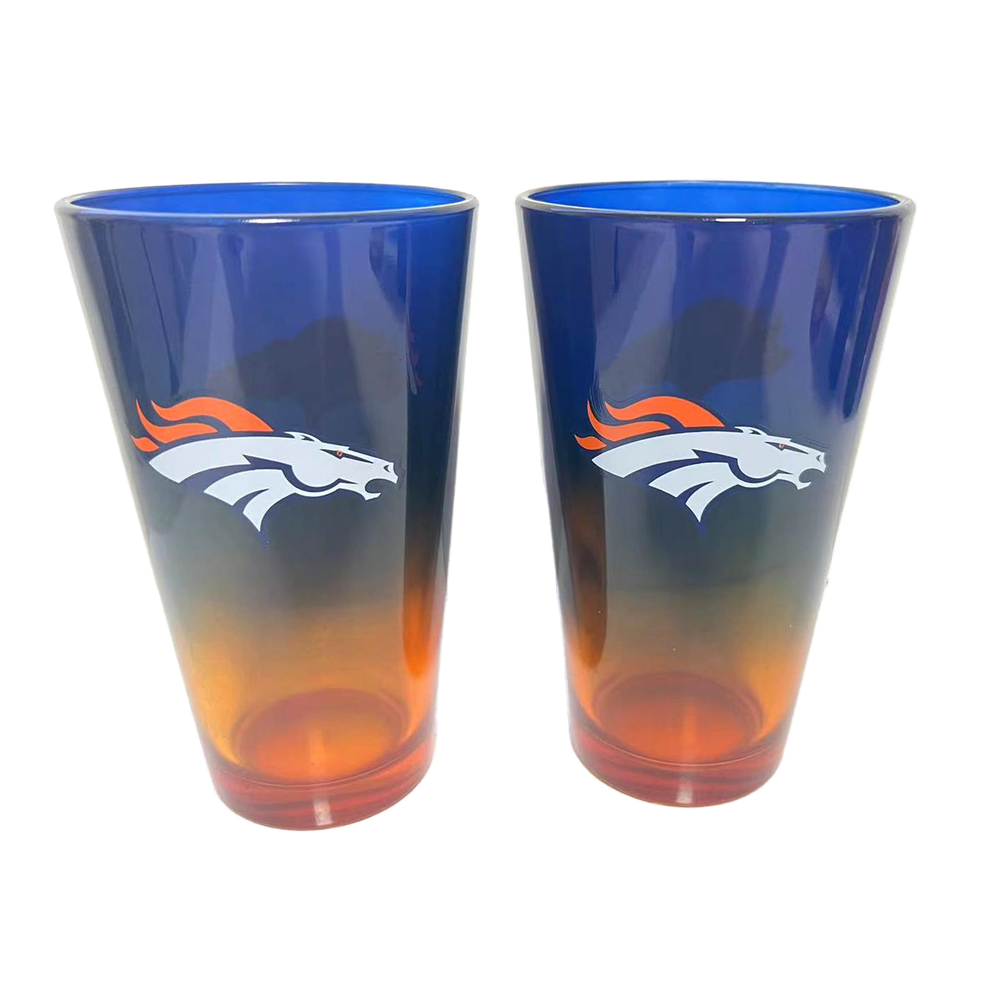 Denver Broncos Pint Glass 2er-Set