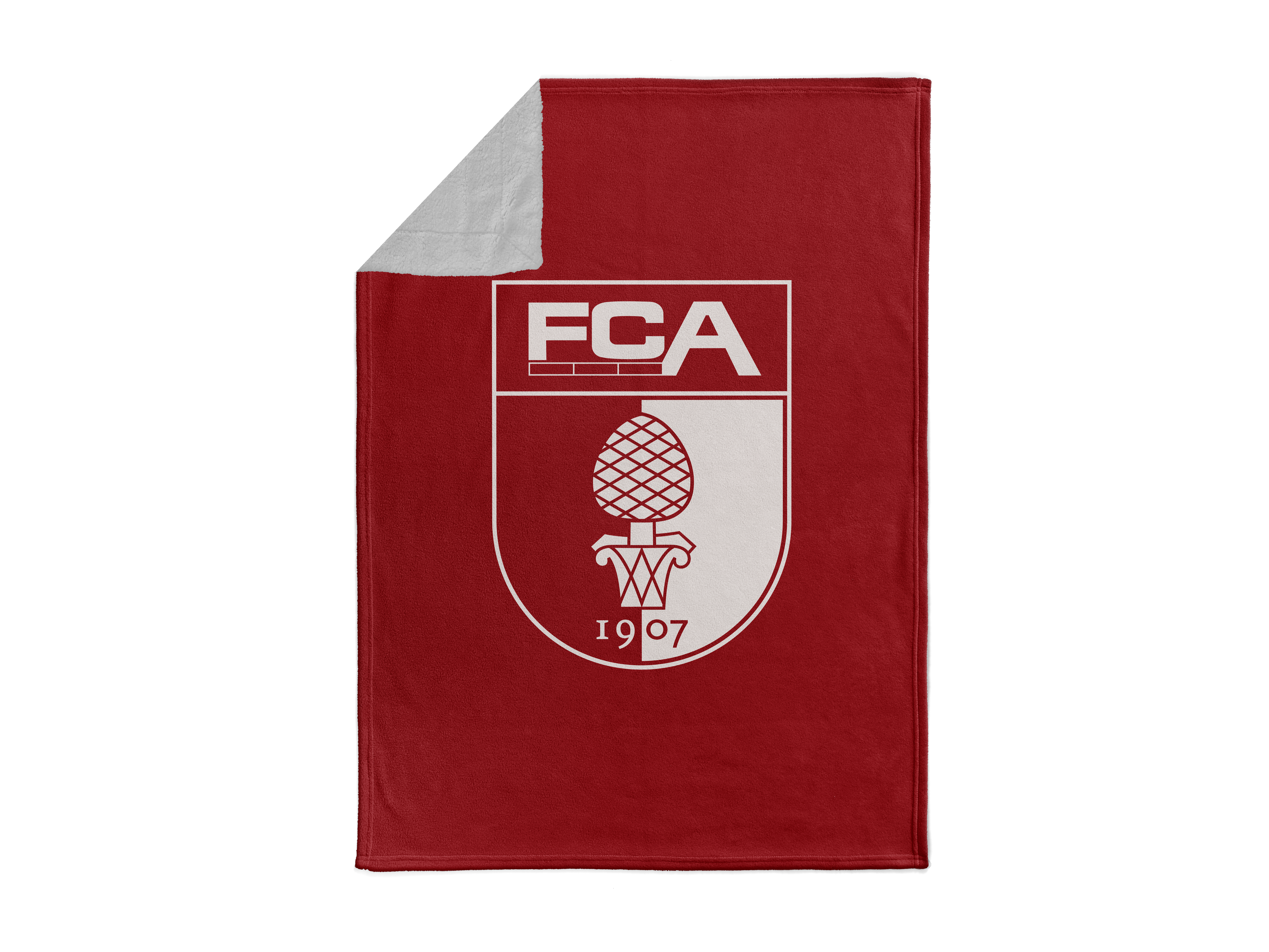 FC Augsburg Kuscheldecke Sherpa