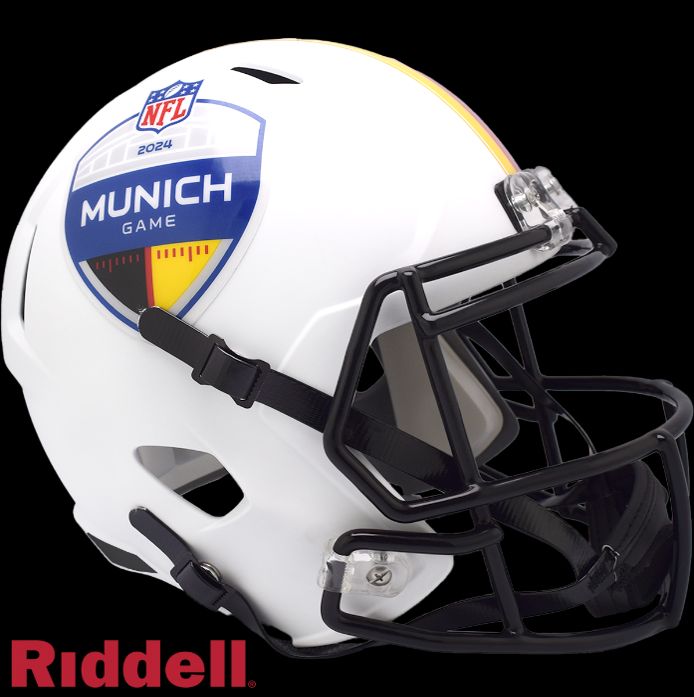 NFL Speed Mini Helmet Munich Game