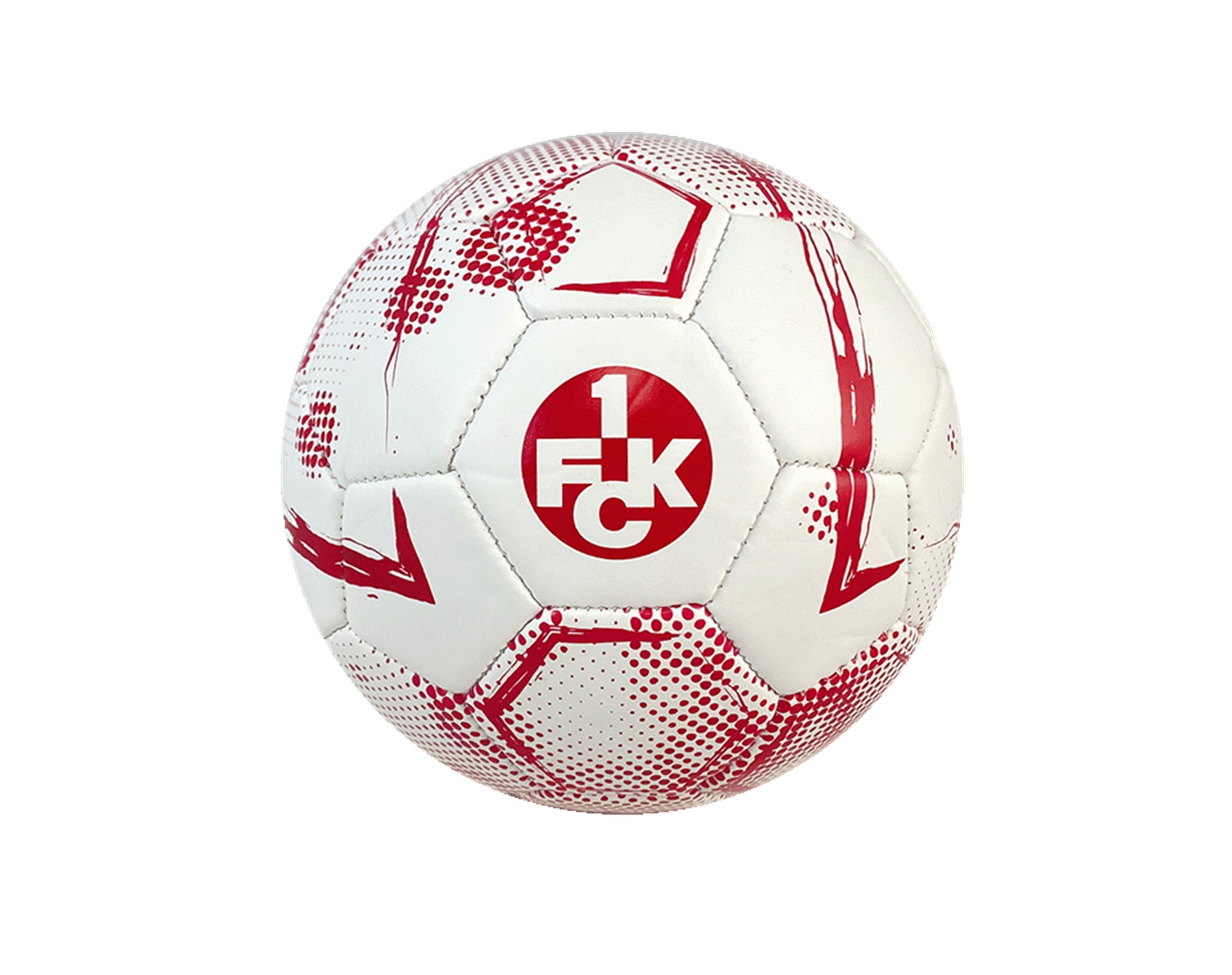 FCK Fußball weiß - matt Gr.5